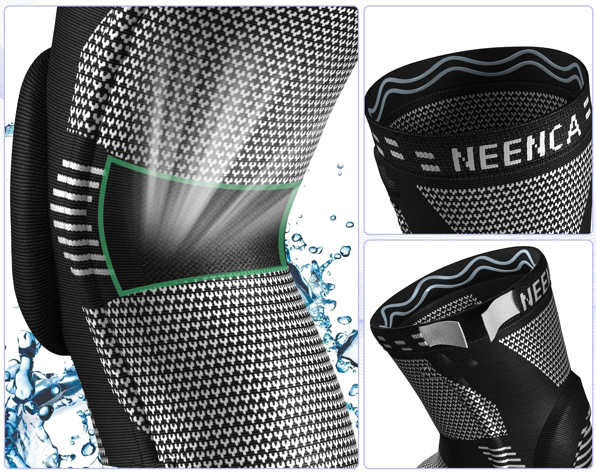 Foto 3 | Rodilleras Neenca Ace-53 Para Aliviar El Dolor De Rodilla Y Compresión - Venta Internacional.
