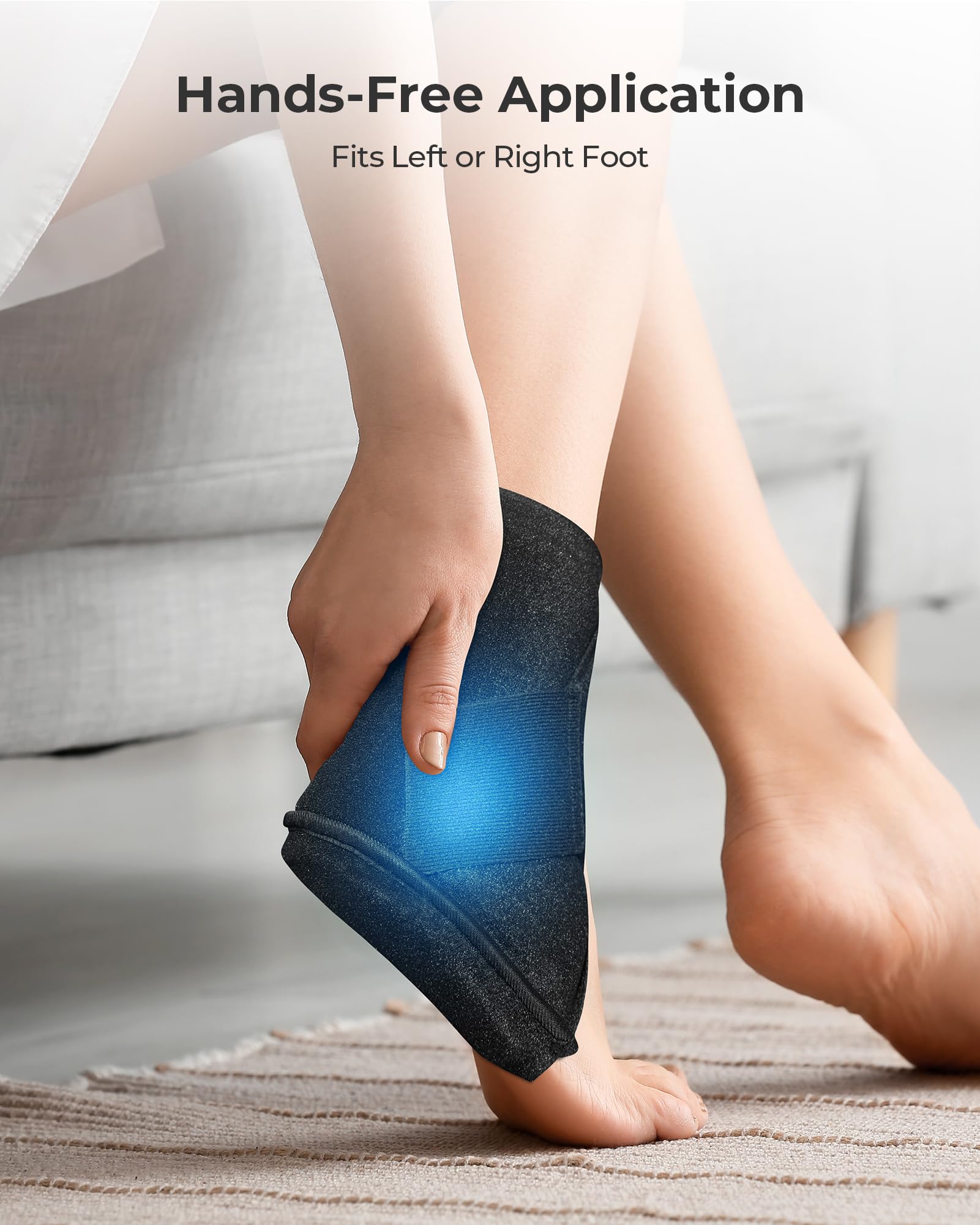 Foto 7 pulgar | Envoltura De Hielo Para Tobillo Koonie Para Hinchazón Y Fascitis Plantar - Venta Internacional.