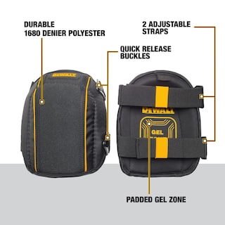 Foto 4 | Rodilleras Para Pisos Dewalt Dwst590014 Con Gel Para Mayor Comodidad - Venta Internacional.