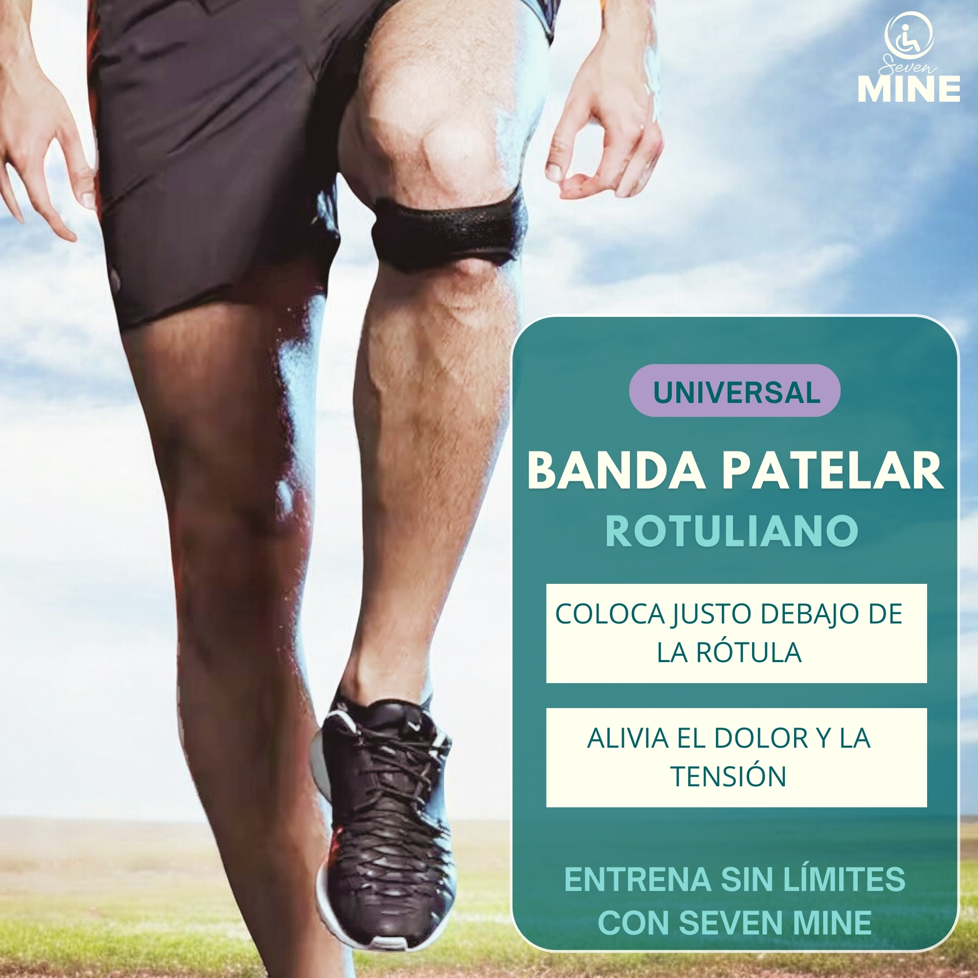 Foto 5 | Banda Rotuliana Patelar SC Super Confort Unitalla 1 Pieza