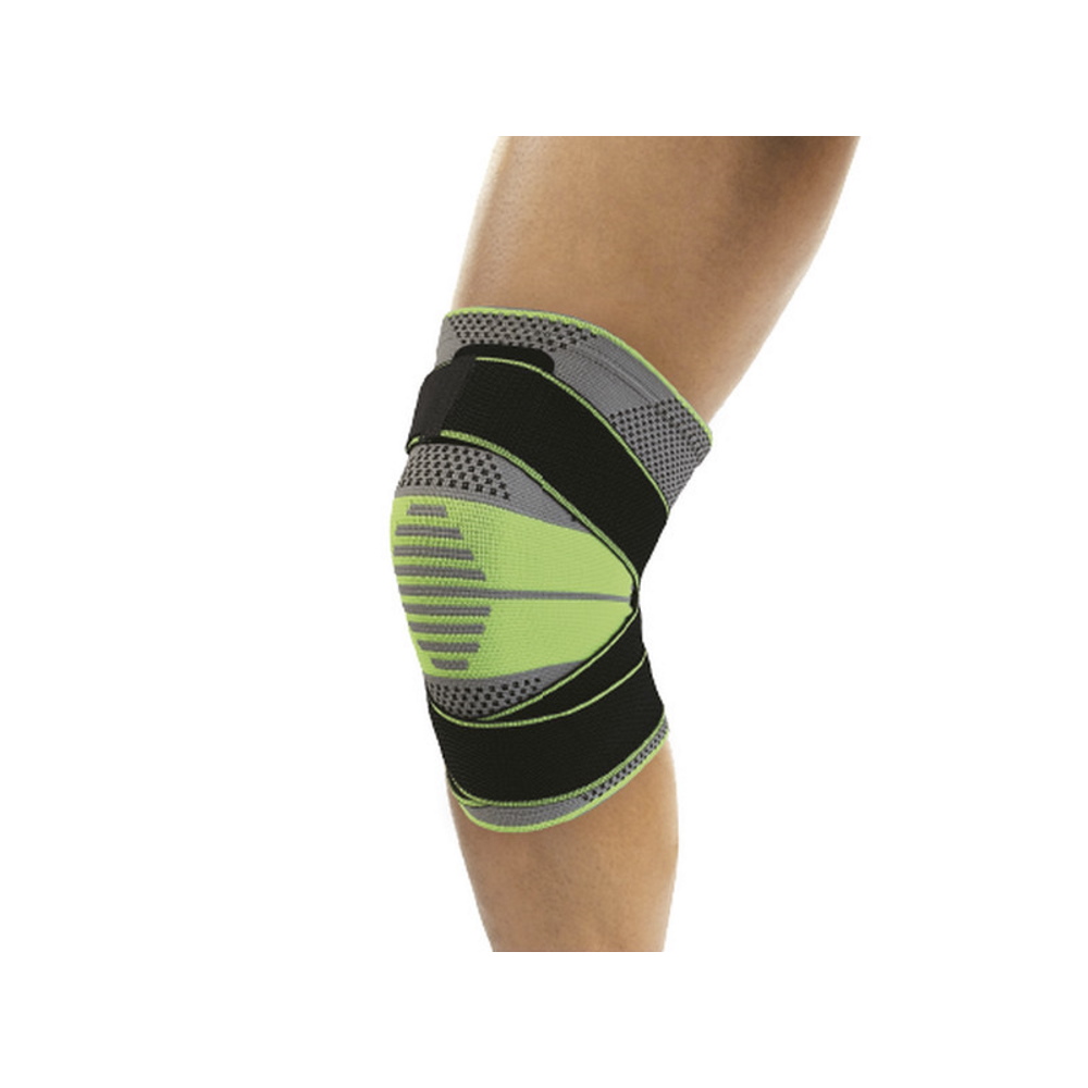 Foto 3 pulgar | Rodillera Deportiva Elástica Cruzada Nailon Benesta