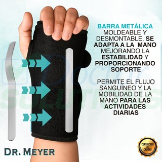 Foto 5 | Muñequera Ortopédica Infinity Dr. Meyer con Férula para Túnel Carpiano Mano Derecha