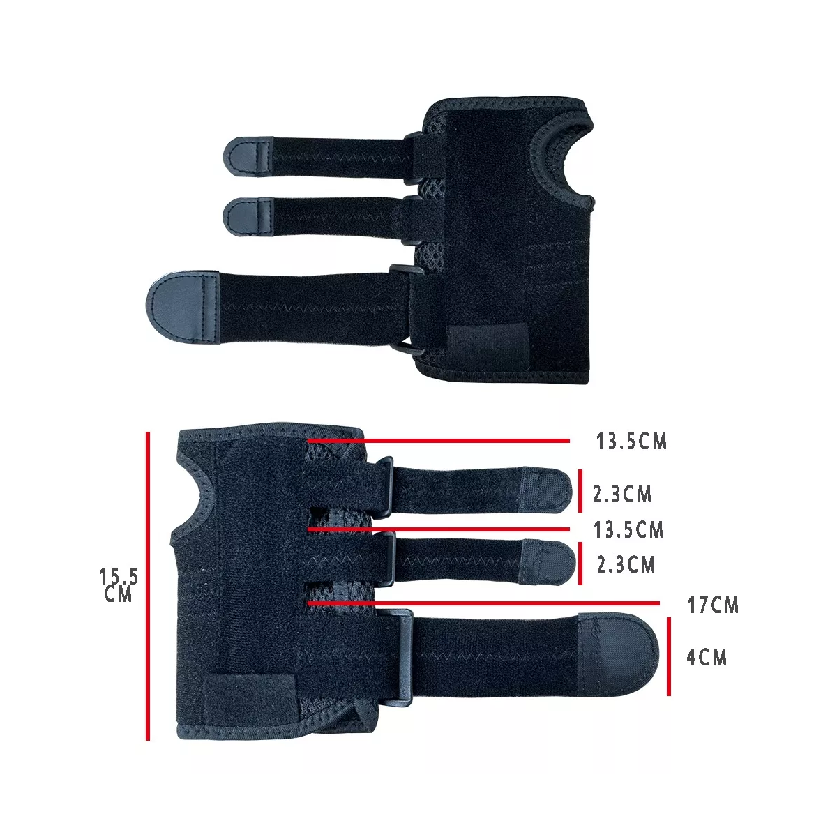 Foto 4 pulgar | Muñequera Ortopédica Ajustable Eo Safe Imports Esi-14531 Negro