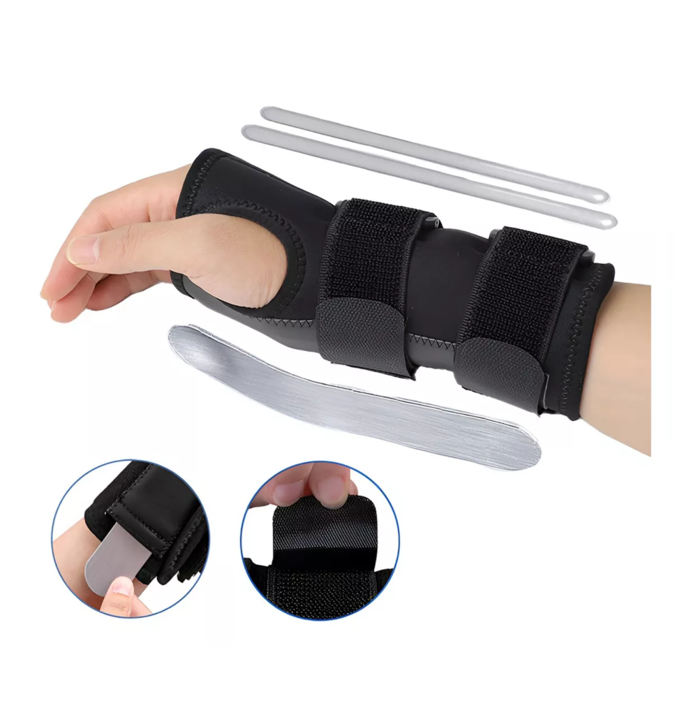 Foto 3 pulgar | Férula Muñeca Cómoda Vendaje Ajustable, Muñequera Ortopédica,  Mano Derecha Negra. Belug, Negro