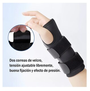 Foto 5 | Férula Muñeca Comoda Vendaje Ajustable Lab.g,muñequera Ortopedica Mano Derecha Negra