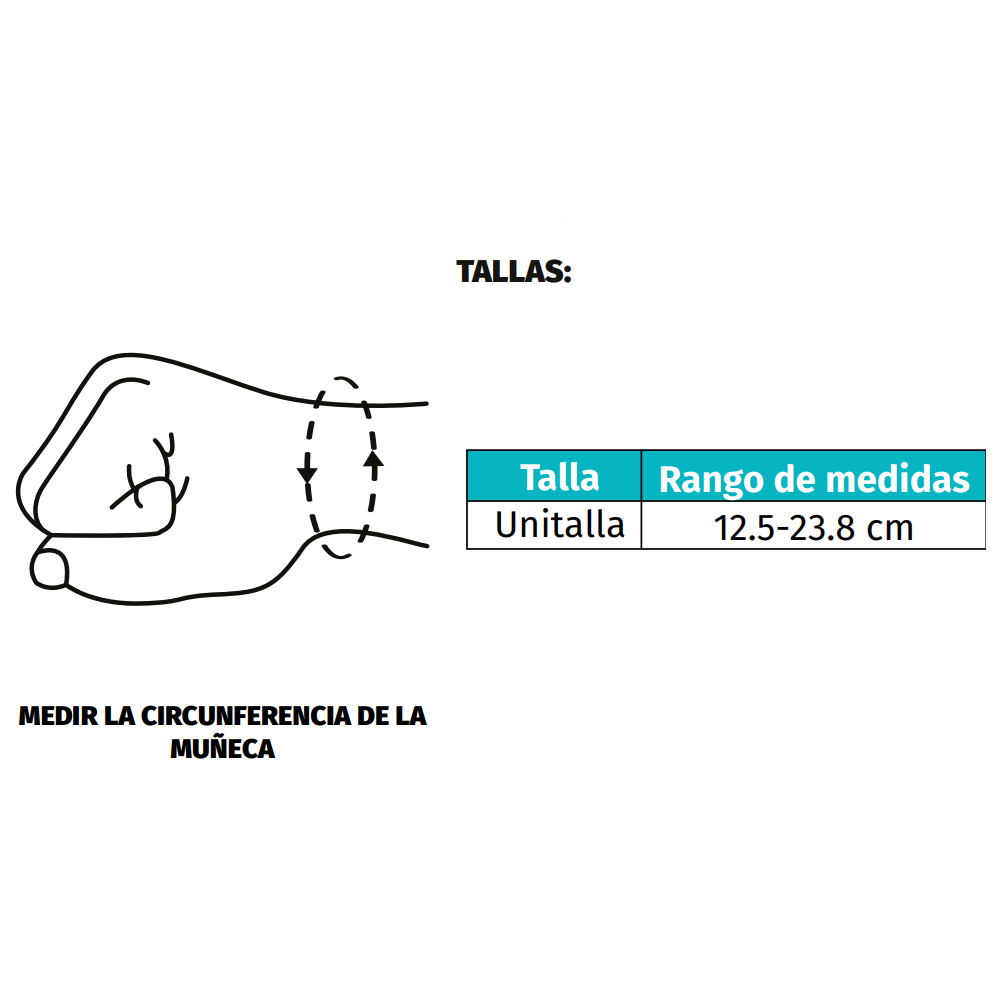 Foto 3 | Muñequera Ortopédica Tynor Ajustable