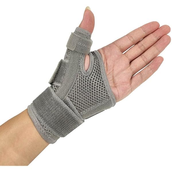 Foto 4 pulgar | Soporte Para Pulgar Mueller Sports Medicine  Ajustable A La Medida  Gris - Venta Internacional.