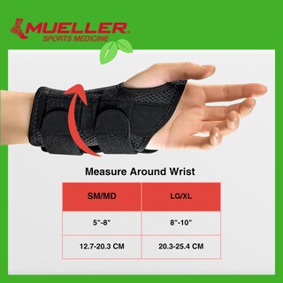 Foto 2 | Muñequera Mueller Sports Medicine Verde Para Túnel Carpiano - Venta Internacional.