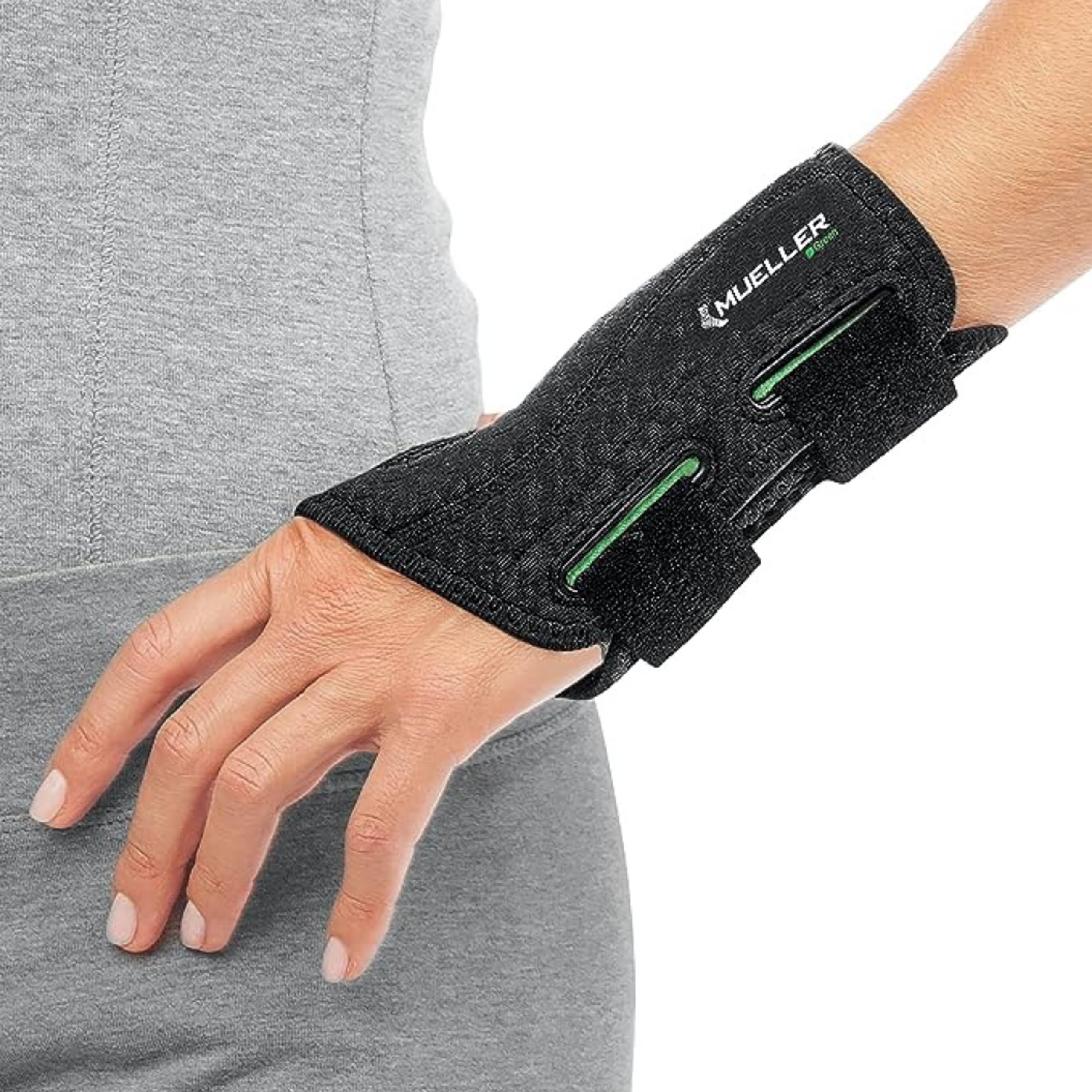 Foto 4 pulgar | Muñequera Mueller Sports Medicine Verde Para Túnel Carpiano - Venta Internacional.