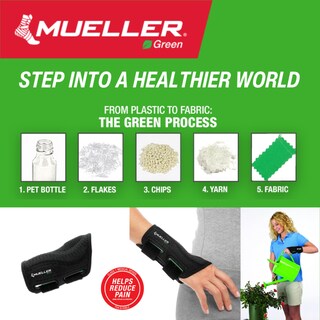 Foto 4 | Muñequera Mueller Sports Medicine Verde Para Túnel Carpiano - Venta Internacional.