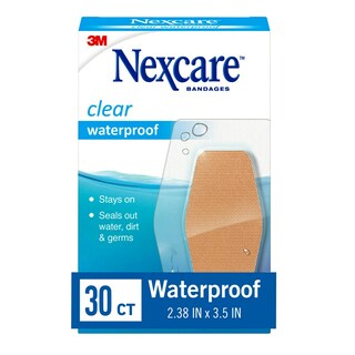 Foto 1 | Vendajes Nexcare Impermeables Transparentes Para Rodillas Y Codos 30 Unidades - Venta Internacional.