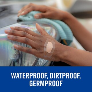 Foto 5 | Vendajes Nexcare Impermeables Transparentes Para Rodillas Y Codos 30 Unidades - Venta Internacional.