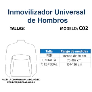 Foto 5 | Inmovilizador Universal Tynor C02 Ortopédico Hombro Adulto