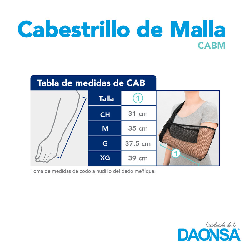 Foto 5 | Cabestrillo para Adulto Daonsa de Malla Negro