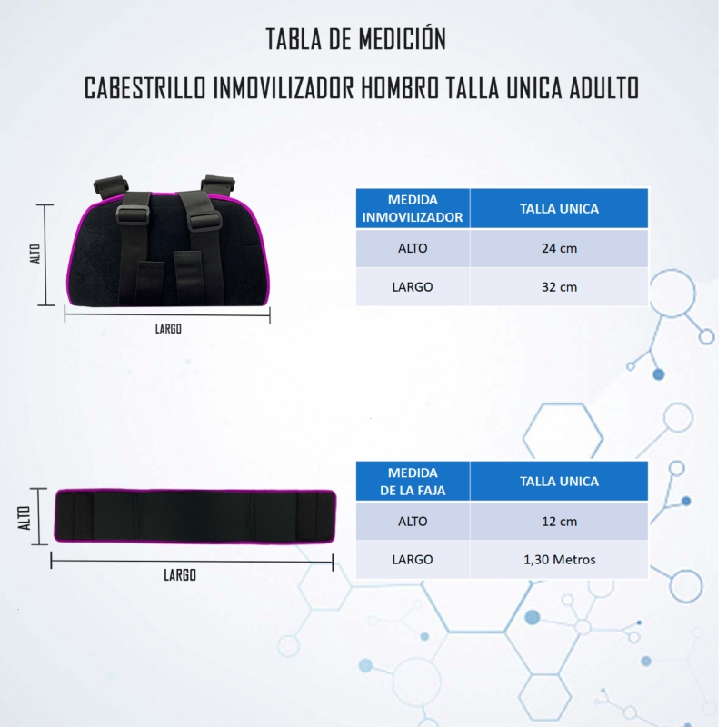 Foto 7 pulgar | Eslinga Inmovilizadora De Hombro Oneder, Talla Única Para Adultos - Venta Internacional.