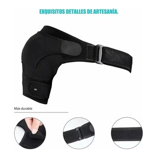 Foto 2 | Soporte Neopreno Inmovilizadora Ortopedica Ajustable Unitalla Eo Safe Imports Esi-19009 Negro