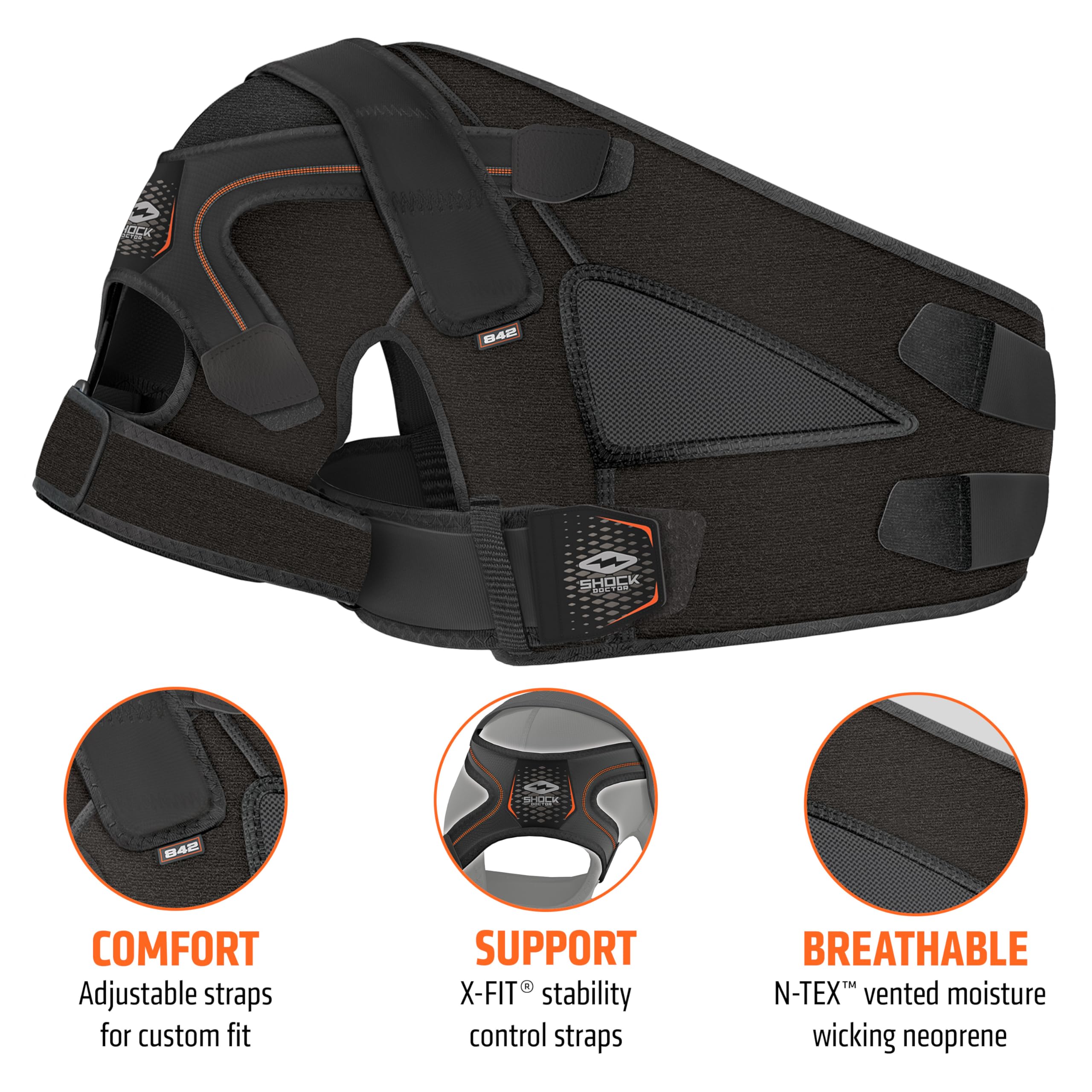 Foto 3 pulgar | Soporte De Hombro Shock Doctor Para Hombre, Individual - Venta Internacional.