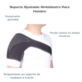 Foto 2 | Soporte Ajustable Ambidiestro P/hombro Neopreno Senteq