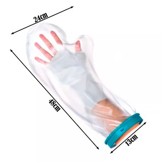 Foto 2 | Funda Protectora Impermeable para Férula de Yeso Brazo