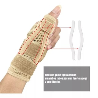 Foto 4 | Férula Flexible Y Transpirable Para Artritis Y Lesiones Color Beige