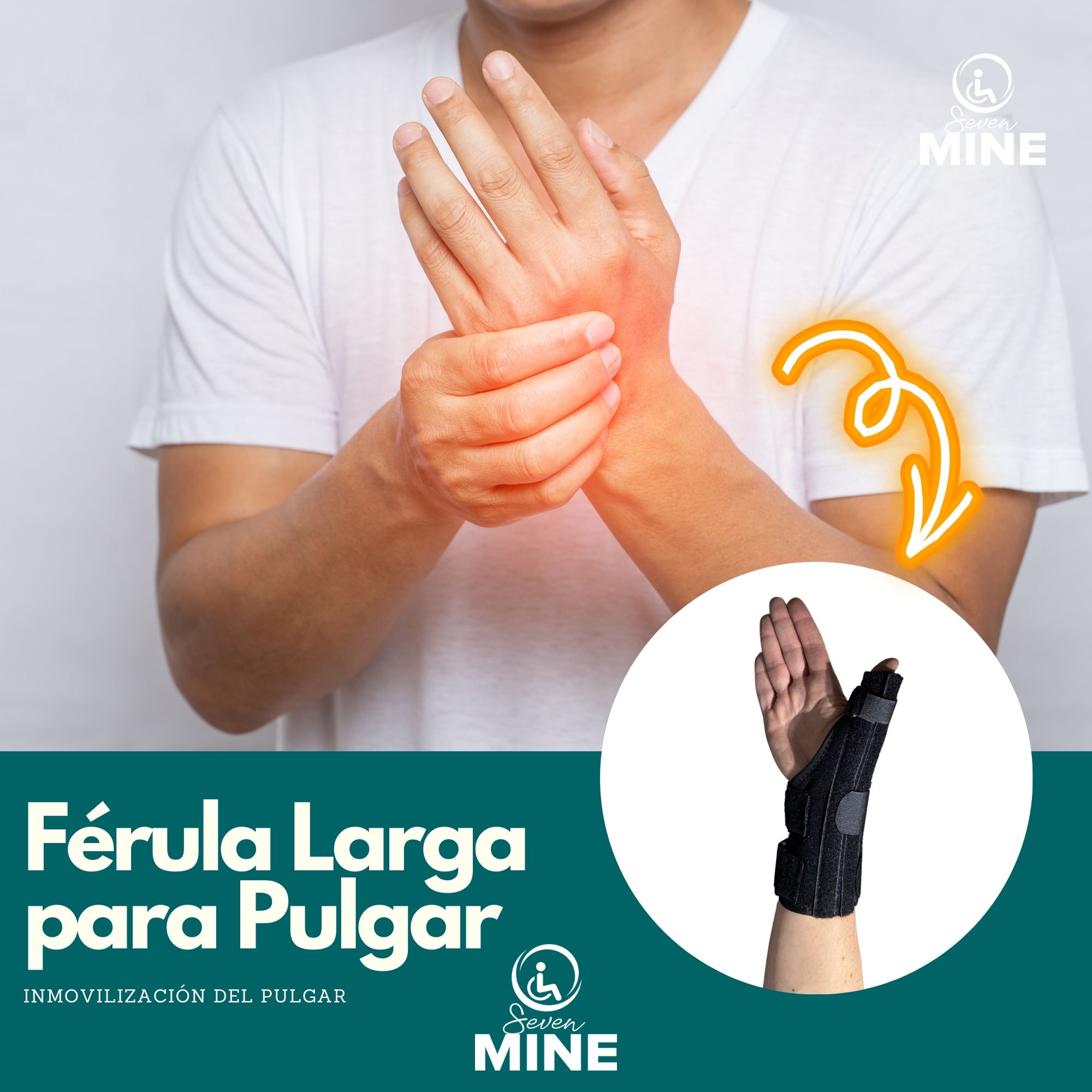 Foto 6 pulgar | Férula Larga para Pulgar SC Super Confort Fg-017 - Talla Universal Unisex