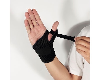Foto 3 | Férula Flexible Y Transpirable Para Artritis Y Lesiones Color Negro