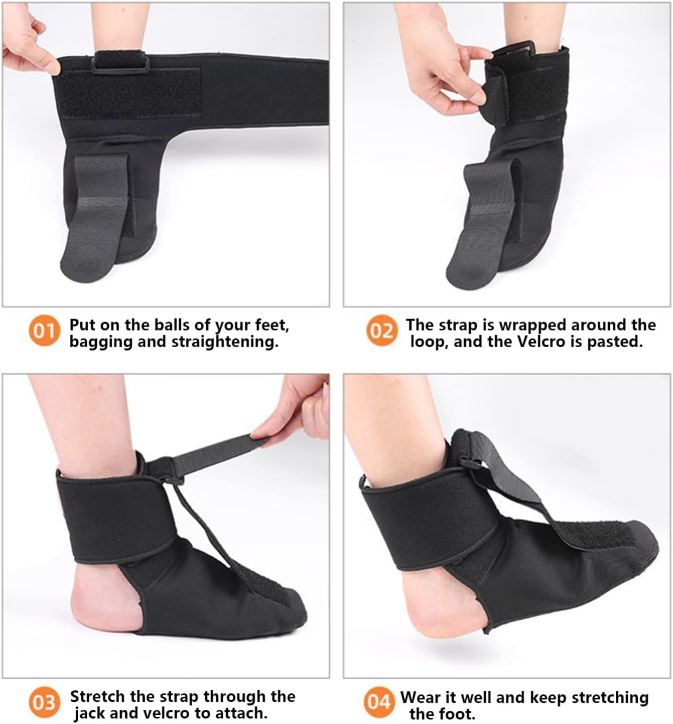Foto 7 pulgar | Night Splint + Calcetines Para Aliviar La Fascitis Plantar Pentel - Venta Internacional.