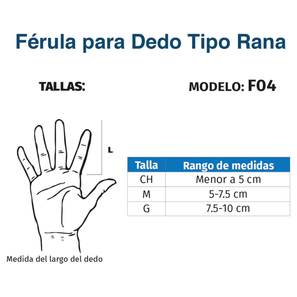 Foto 6 pulgar | Férula Semirrígida Tynos para Dedo
