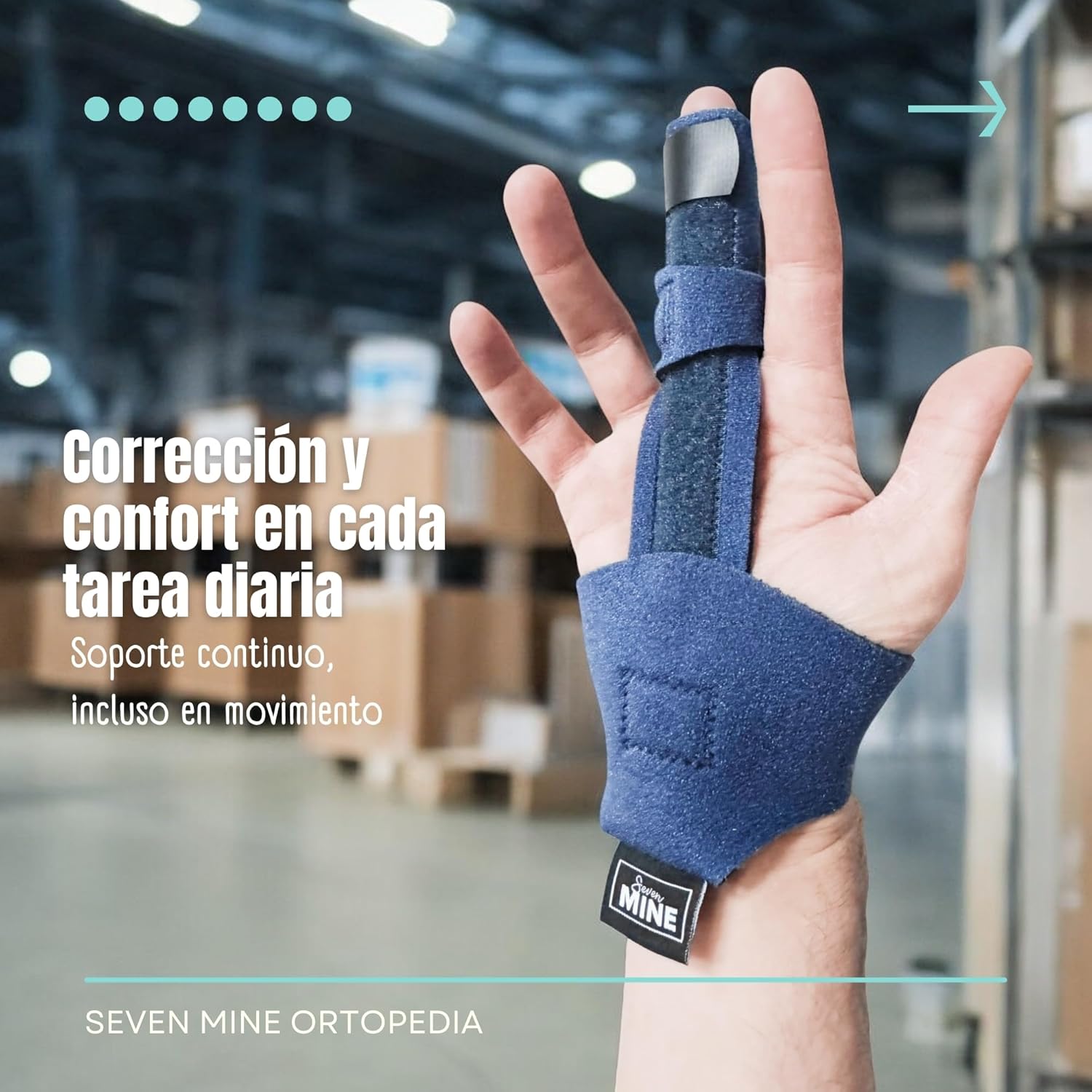 Foto 8 pulgar | Férula para Mano Sc Super Confort Ajustable