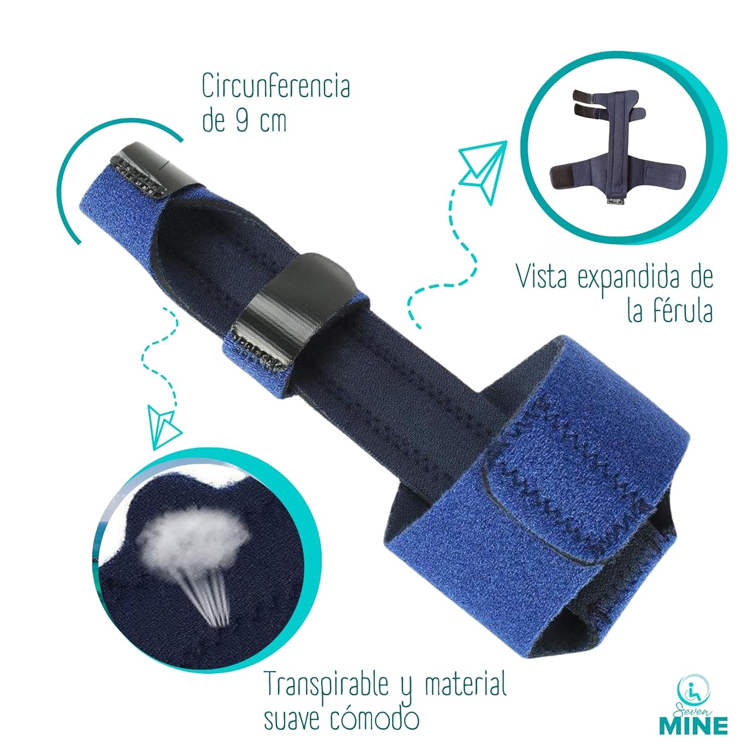 Foto 9 pulgar | Férula para Mano Sc Super Confort Ajustable