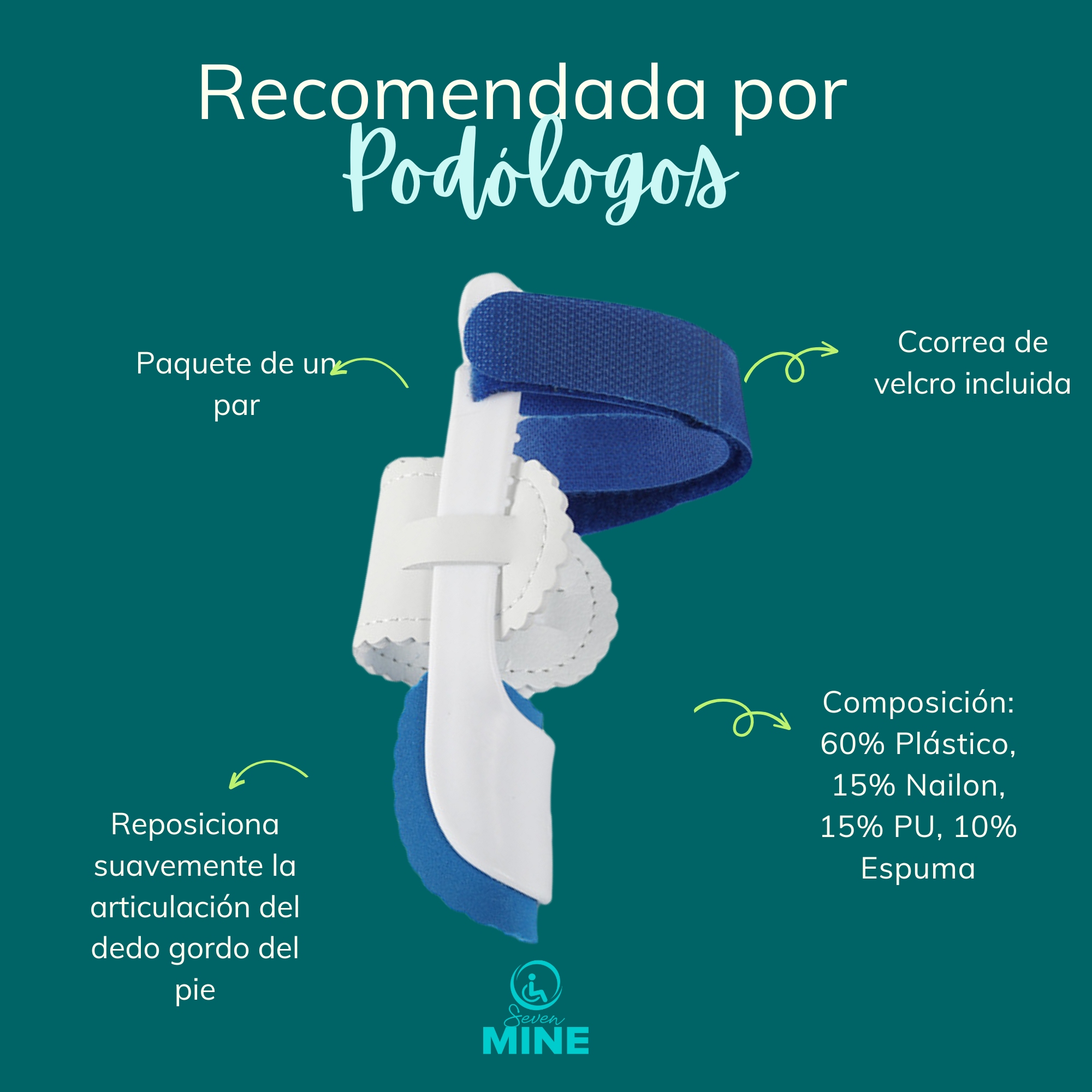 Foto 9 pulgar | Férula para Pie Sc Super Confort Ajustable