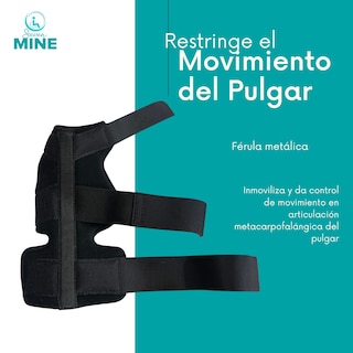 Foto 2 | Férula para Pulgar Corta Talla Universal SC Super Confort