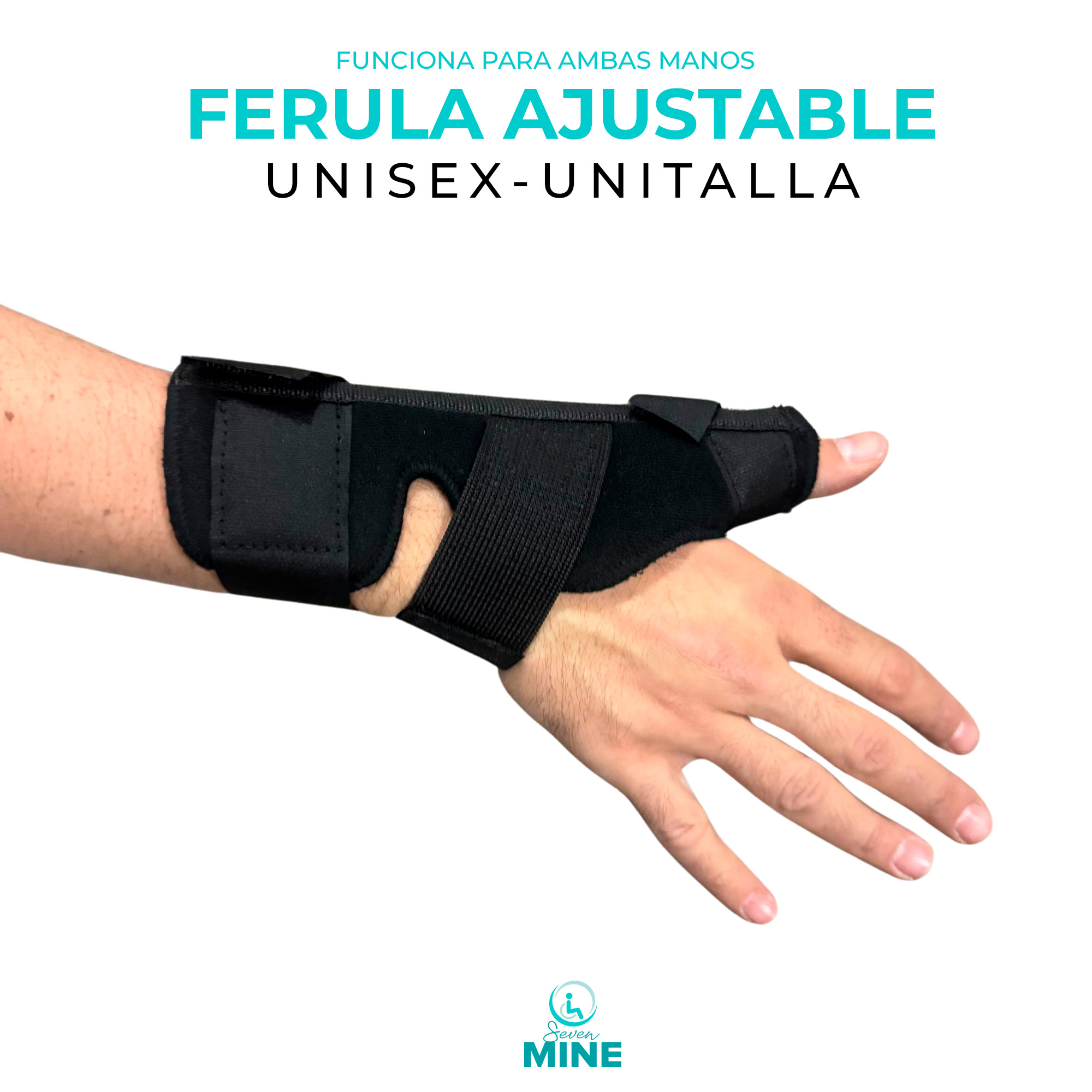 Foto 8 pulgar | Férula para Pulgar Corta Talla Universal SC Super Confort
