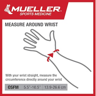 Foto 2 | Soporte Para Pulgar Mueller Sports Medicine Ajustable A La Medida Negro - Venta Internacional.