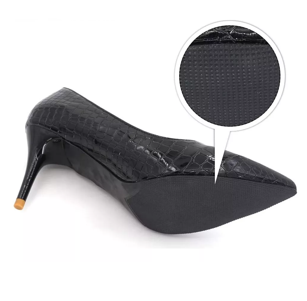 Foto 4 pulgar | Protector Suela Goma Antideslizante Para Tacones Altos 30 Pcs, Negro