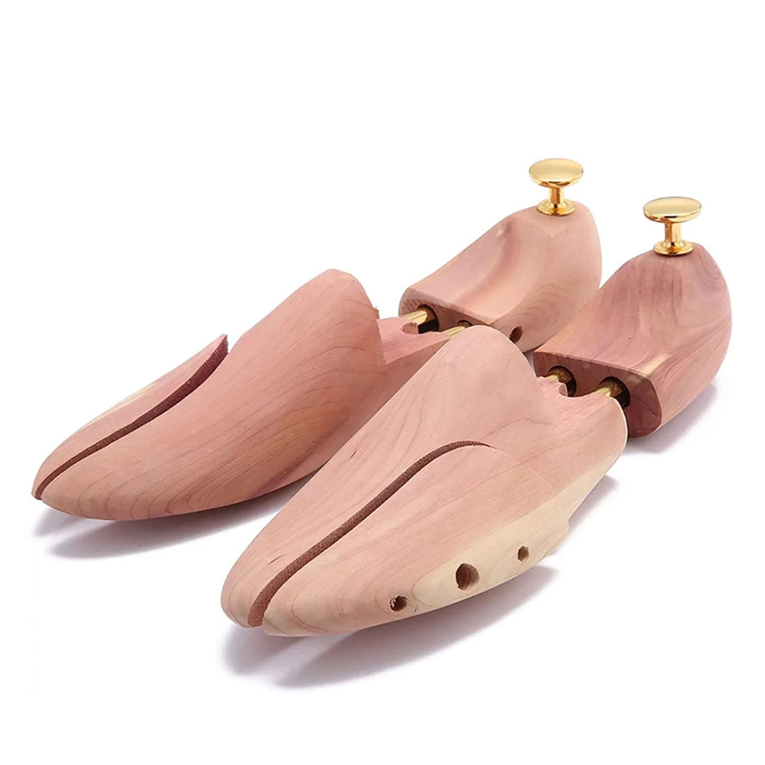 Shoe Tree Twin Tube, Madera De Cedro Rojo Cultivada En Ee. Uu., Para Hombre Y Mujer - Venta Internacional.