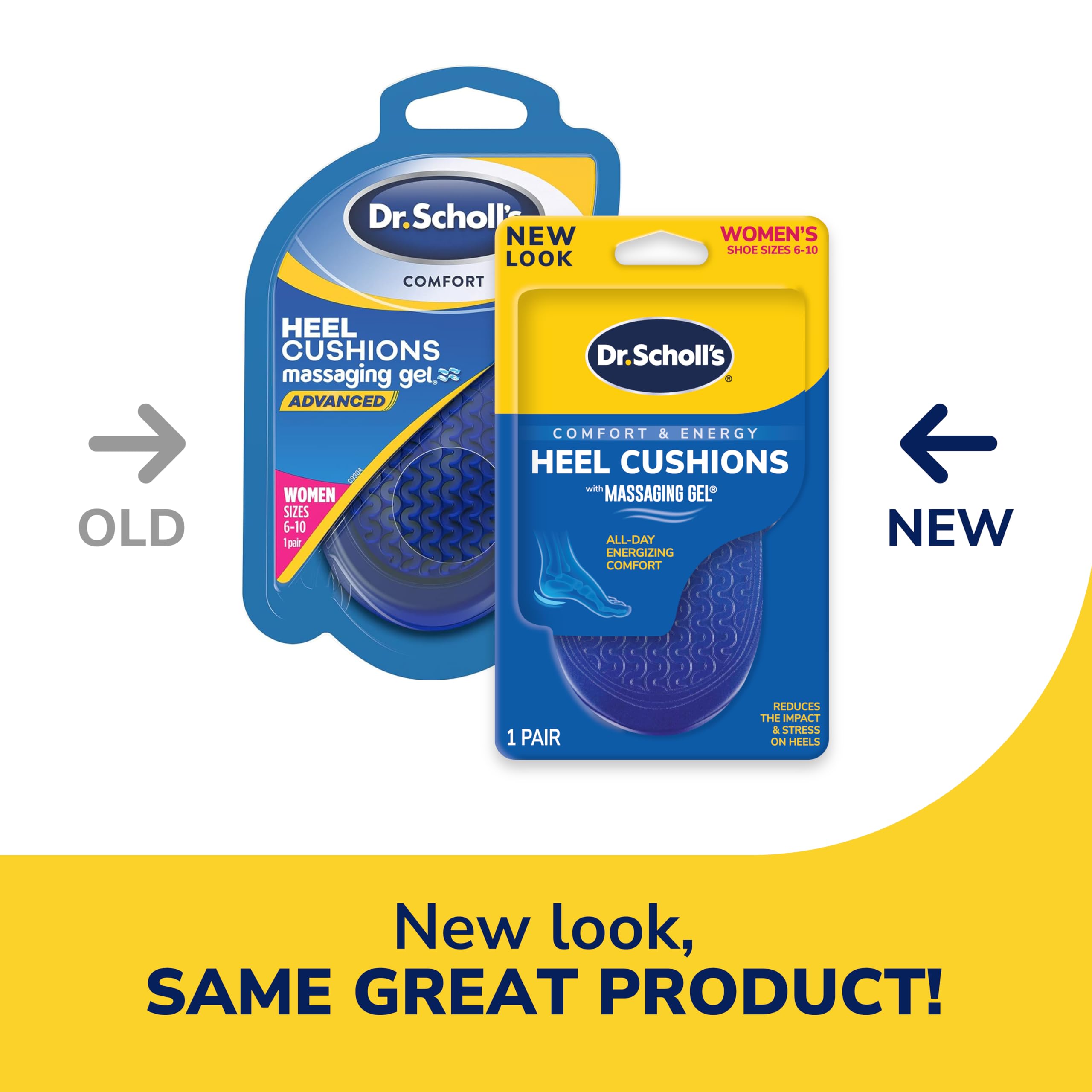 Foto 2 | Almohadillas Para Talones Dr. Scholl's Con Gel De Masaje Advanced - Venta Internacional.