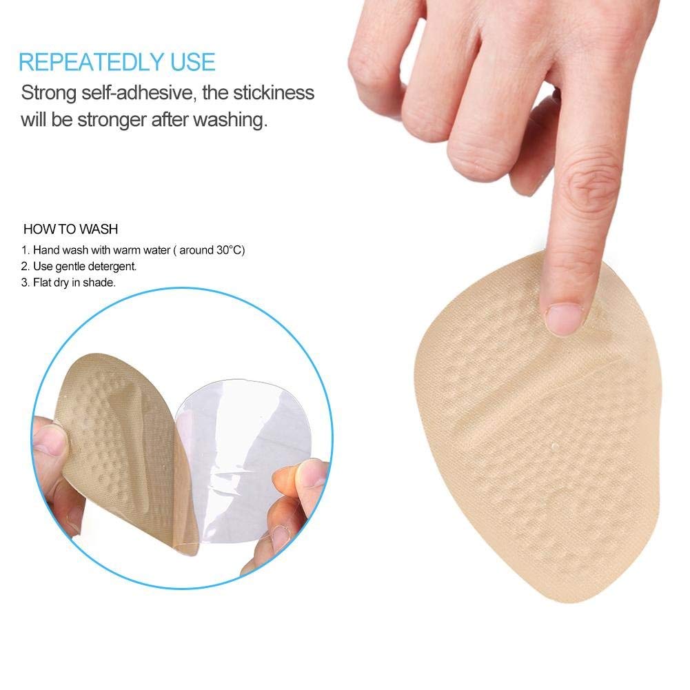 Foto 3 pulgar | Almohadillas Para Pies Tmishion, Gel Antideslizante Para Tacón Alto, 2 Pares - Venta Internacional.