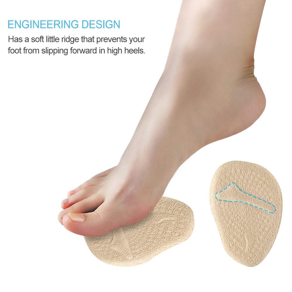 Foto 7 pulgar | Almohadillas Para Pies Tmishion, Gel Antideslizante Para Tacón Alto, 2 Pares - Venta Internacional.
