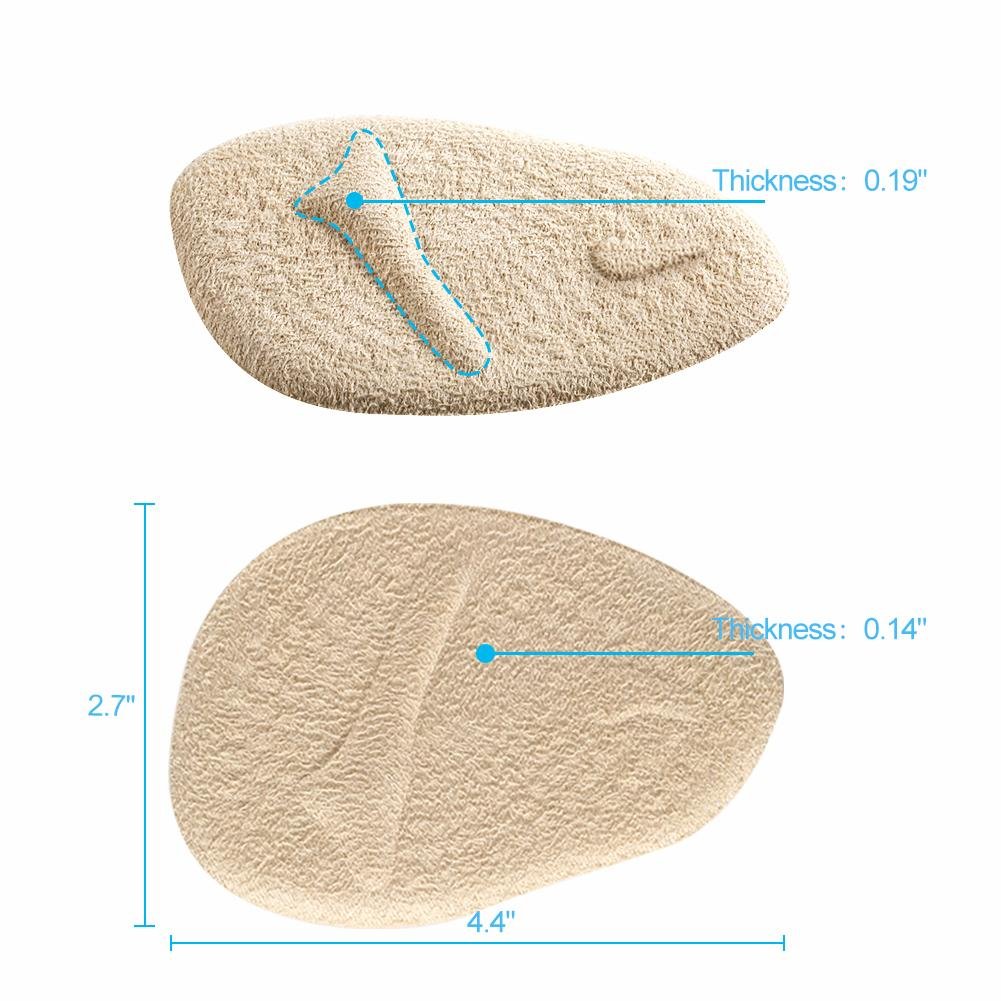 Foto 8 pulgar | Almohadillas Para Pies Tmishion, Gel Antideslizante Para Tacón Alto, 2 Pares - Venta Internacional.