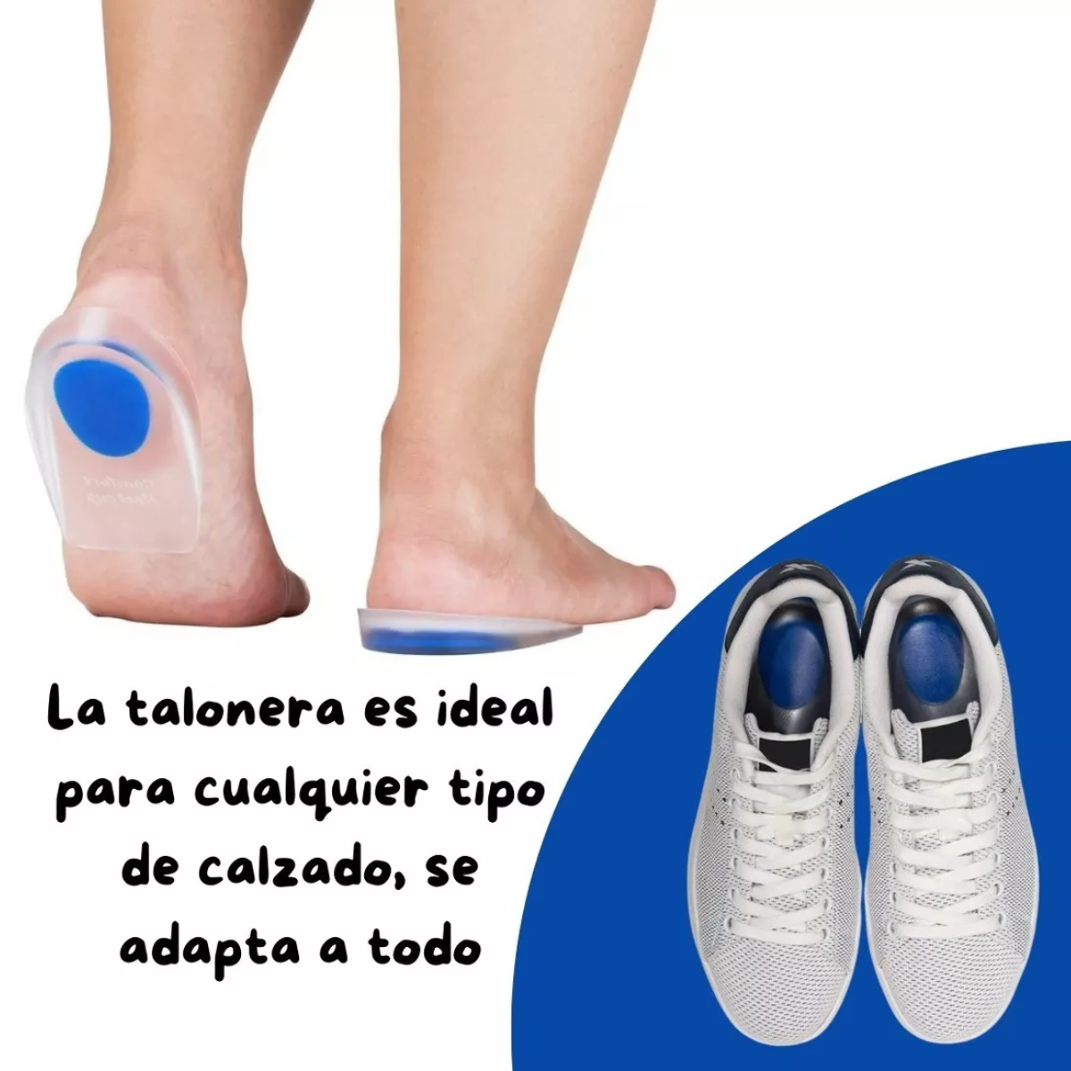 Foto 3 pulgar | Plantillas Ortopédica Taloneras Espolón Calcáneo 1 Par