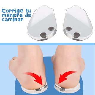 Foto 7 | Plantillas Ortopédica Silicon Pie Pronador Pierna Arqueada