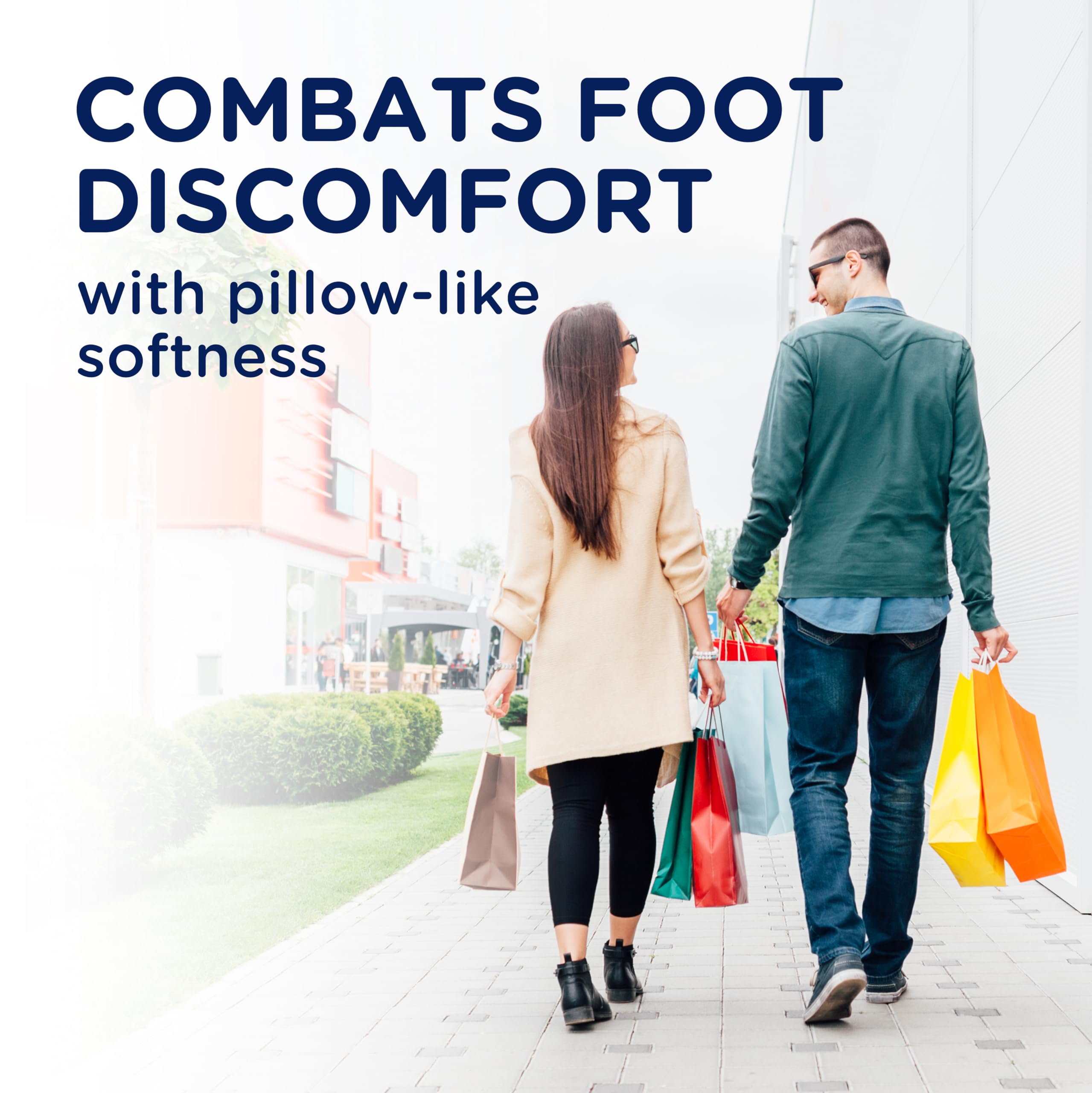 Foto 4 pulgar | Plantillas De Espuma Viscoelástica Cushy Comfort De Dr. Scholl's, 1 Par - Venta Internacional.
