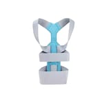 Corrector De Postura Para Hombres Y Mujeres Con Placa Soporte Gris Talla G