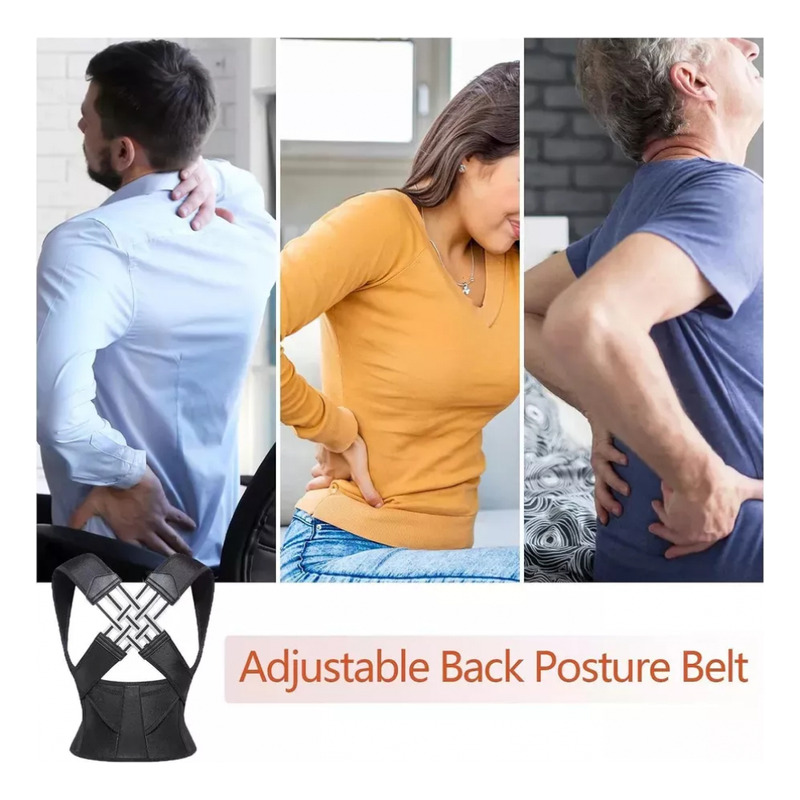 Foto 6 | Cinturón De Corrección Postural Unisex Para Hombre Y Mujer - Venta Internacional.