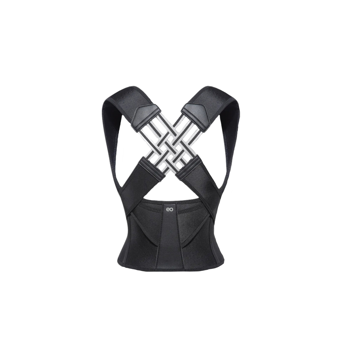 Foto 2 pulgar | Corrector de Postura Ortopédico Lumbar Talla L/XL Eo Safe Imports ESI-15496-1 Negro