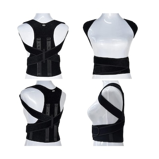 Foto 2 | Corrector Postura Espalda Ajustable Faja M Eo Safe Imports Esi-10302-1 Negro