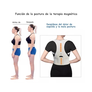 Foto 3 | Corrector de Postura con Imanes Eo Safe Imports Blanco