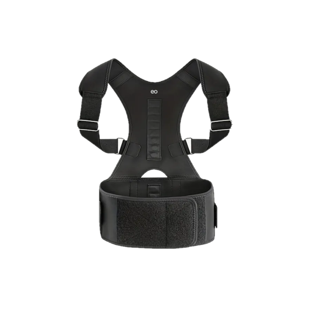 Foto 2 pulgar | Chaleco Corrector Postura Con 10 Imanes Para Hombre Y Mujer Talla: M Eo Safe Imports Esi-19014 Negro