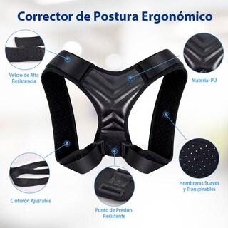 Foto 8 | Magma Life Corrector De Postura Transpirable: Solución Para Corregir La Postura De Espalda Alta En Hombres Y Mujeres
